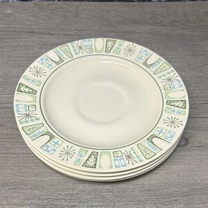 Vintage Taylor Smith and Taylor Cathay Saucers
